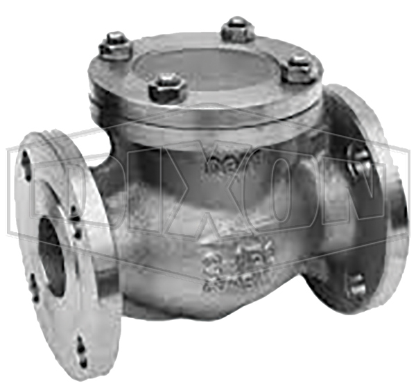 Cast Steel (WCB) Swing Check Valve Flanges ANSI 150